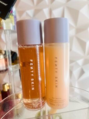 Fenty Skin Fat Water + Fat Water Milky Toner Duo in Peachy Amber